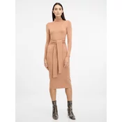 Light brown womens midi dress ORSAY - Womens