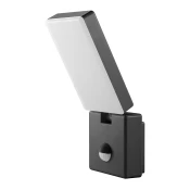 ENID LED 10W, vrtna svetilka s PIR senzorjem gibanja, 800lm, IP65, 4000K, siva