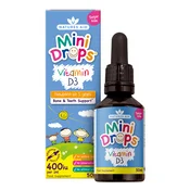 Natures Aid Vitamin D3 kapljice za otroke 400 IU, 50 ml