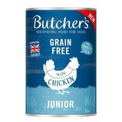 Butcher's Dog Original Junior piščanec v želeju konz. 400g