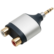 home Jack 3.5mm muški na RCA ženski x 2 – AC 17M