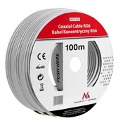 slomart Antenski/satelitski koaksialni kabel Maclean RG6, 1.0CCS, 100m