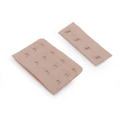 Zaponke za modrček, plišaste, širine 75 mm, štiri vrste - mesnate (10 parov)