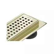 Mexen Flat 360° M08 zlati 50 cm rotacijski linijski odtok - 1525050-40