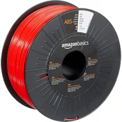 Amazon Basics ABS filament, 1.75mm, 1kg, rdeč