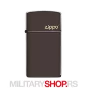 Zippo Slim Upaljac Brown Logo DesignZippo Slim Upaljac Brown Logo Design