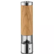 Elektricni mlinac za papar i sol od hrastovog drveta WMF, visina 21,5 cm