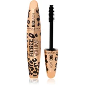 Revolution Big Lash Fierce Volume maskara za volumen in goste trepalnice odtenek Black 9 g