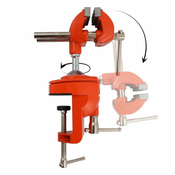 XLtools Večnamenski 360 namizni primež gibljiv 70x65mm