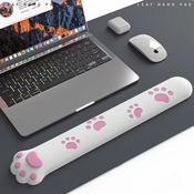 Generic Cat wrist rest, keyboard cat wrist support, relieve typing pain, wrist support for computer keyboard games, armrest keyboard wrist pad for office/computer/laptop, (21072452)
