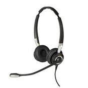 Jabra BIZ™ 2400 II Duo USB NEXT GENERATION Type: 82 E-STD Noise-Cancelling, USB connector with mute-button and volume control, Microphone boom: FreeSpin, Microsoft optimized (2499-823-309)