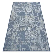 eoshop Preproga Strukturna SOLE D3811 Ornament - ravna vez modra/bež ( - Velikost: 140x190 cm)