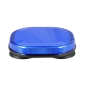 KAMAR OPOZORILNA LED SVETILKA 15W, R65, R10, 12/24V, IP67, 2 NAČINA, MODRA [BLK0065]
