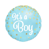 Folijski balon Its a boy, 45 cm