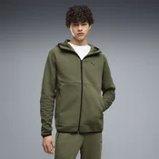 PUMATECH Elevated Slim Full-Zip Hoodie Men, Men, Moss Veil, S