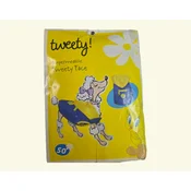 Pasji dežni plašček Tweety – moder/rumen, velikost 50 - Pasja oblačila - 35
