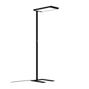 Waldmann LED-stoječa svetilka Lavigo.single Talk, črna, CCT, pametna, s senzorjem - Študija/pisarna - Sodobni - črno - Kovina