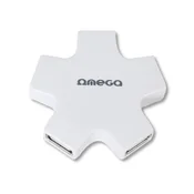 Omega OMEGA USB 2.0 HUB 4 VRATA STAR WHITE [42858]