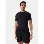 Reebok Športna majica RK25599CCM Črna Slim Fit