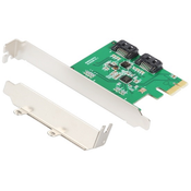 E-GREEN PCI Express kontroler 2-port SATA III RAID