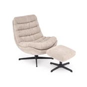 Fotelja Houston 2134 (Cappuccino) Krem, 94x75x88cm, Tkanina, NogeNogeGambe: Metal