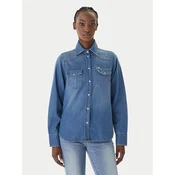 Liu Jo Jeans srajca UA6339 D4851 Mornarsko modra Regular Fit