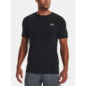 Under Armour T-Shirt UA Seamless Radial SS-BLK - Men