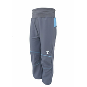 Softshell pants - tm. gray - blue