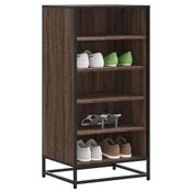 Stalak za cipele boja hrasta 48x38x97,5 cm konstruirano drvo