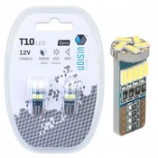 VISION 2x W5W LED T10 VISION ŽARNICA ZA PARKIRNO LUČ 6000K 12V CANBUS BELA