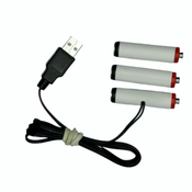 MPMBATTERY USB nadomestek baterij 3xAA R6 4,5V 500mA