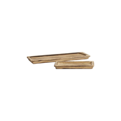 Komplet dekorativnih pladnjev Madam Stoltz 30 x 15 x 3/18 x 50 x 3 cm 2-pack