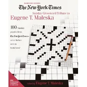 New York Times Sunday Crossword Tribute to Eugene T. Maleska