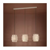 Eglo 390147 - Lestenec na vrvici OLTAMAR 3xE27/40W/230V krem barva