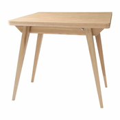 Raztegljiva jedilna miza z mizno ploščo v jesenovem dekorju 65x90 cm Envelope – Ragaba
