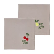 Tekstilni prtički v kompletu 2 ks 40x40 cm Bistro – Södahl