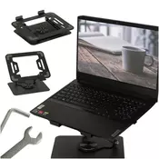 Stalak za prijenosno računalo podesiv za 360°, ergonomski stol za prijenosno računalo