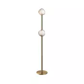 Ideal Lux - LED stoječa svetilka BLOOM 2xLED/5,5W/230V CRI 90 zlata/dimna bež