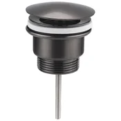 SAPHO Nezaprt Umyvadlová Izpust 5/4 z Veliko Zatko, 10-55mm, Gun Metal
