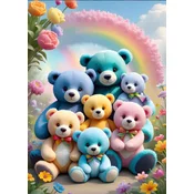 BlueBird - Puzzle Medvedki - 300 kosov