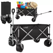 Gardlov sklopiva transportna kolica 150L – 200 kg, terenski kotaci za pijesak i vrt