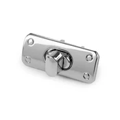 Komplet zaponk za torbico 17x43 mm - nikelj (10 kompletov)
