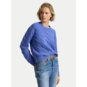Polo Ralph Lauren Pulover 211A91216012 Modra Straight Fit