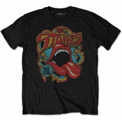 The Rolling Stones Unisex majica Retro 70s Vibe (Soft-Hand Inks) M