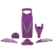 Kuhinjski ribež Börner V5 PowerLine profesionalni set - Violett