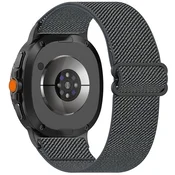 Najlonski pas Techsuit W080 za Samsung Galaxy Watch8 40mm/Watch8 44mm/Watch8 Classic 46mm - siv