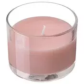 LOTSFAGEL Mirisna sveca u caši, crvene bobice svetloroze, 20 h