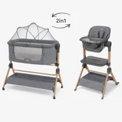 Kikka Boo Kolevka + hranilica set 2in1 Sleat Me Grey ( KKB23109 )