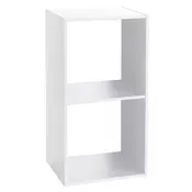 FIVE POLICA 2 OTVORA MODUL 34.5X32X67.6CM FURNIR BIJELA