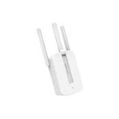 Mercusys 300Mbps Wi-Fi Range Extender, 3 fixed external antennas with MIMO, WPS button
